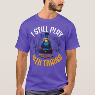 Camiseta Eu Ainda Brinco Com Comboios