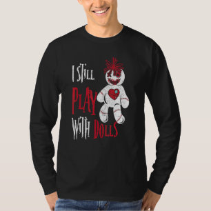 Camiseta Eu Ainda Brinco Com Dolls Voodoo Doll Halloween