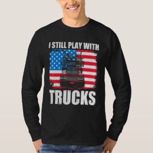 Camiseta Eu Ainda Brinco Com Motorista De Caminhões Patriot