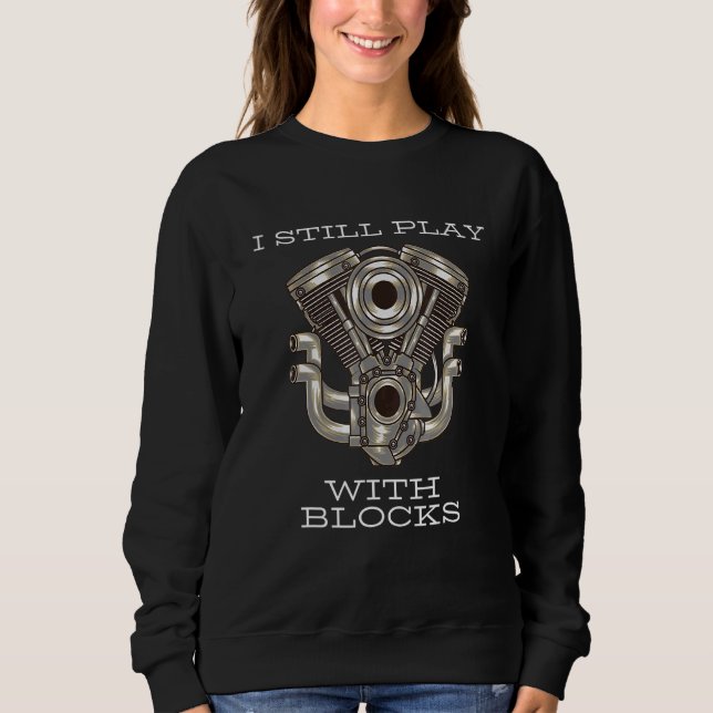 Camiseta Eu Ainda Brinco Com O Homem De Manutenção De Bloco (Frente)