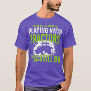 Camiseta Eu Ainda Brinco Com Tratores De Presente