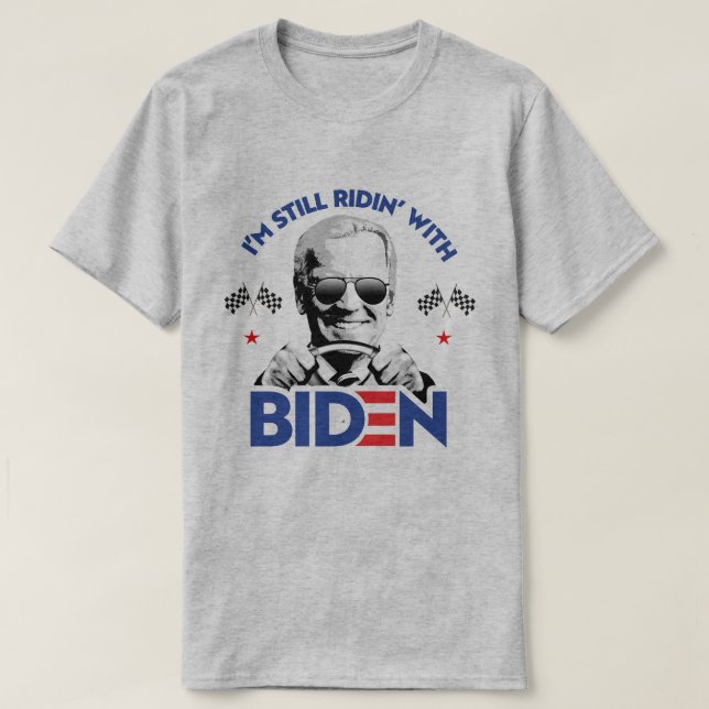 Camiseta Eu ainda estou caminhando com Biden (Frente do Design)