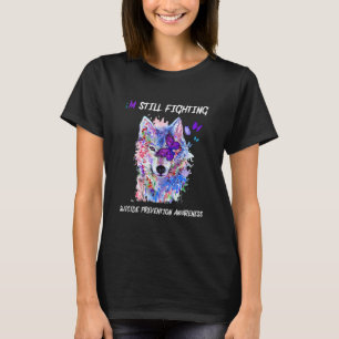 Camiseta Eu ainda estou lutando contra Asas Semicolon e evi