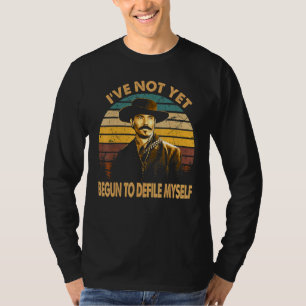 Camiseta Eu Ainda Não Comecei A Me Desfazer Do Túmulo Gráfi