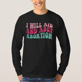 Camiseta Eu Ajudarei e Apoiarei os Direitos das Mulheres Fe