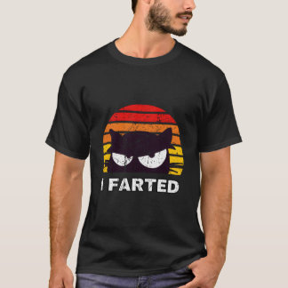 Camiseta Eu Alimentei o Gato Sorrateiro Piada do Papai Desg