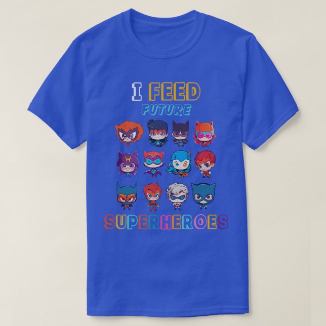 Camiseta Eu Alimento A Cafeteria Futura Da Escola, Almoço S (Frente do Design)