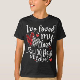 Camiseta Eu amei Minha Turma Por 100 Dias De Escola 100º