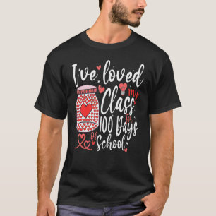 Camiseta Eu amei Minha Turma Por 100 Dias De Escola 100º d