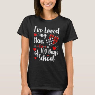 Camiseta Eu amei Minha Turma Por 100 Dias De Escola 100º d