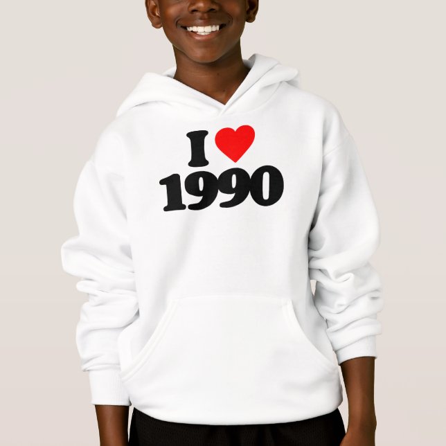 CAMISETA EU AMO 1990 (Frente)