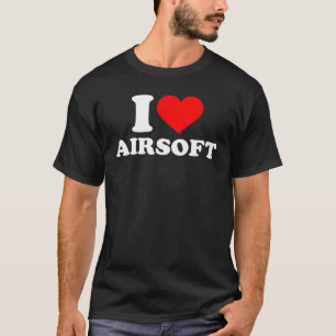 Camiseta Eu amo a Airsoft