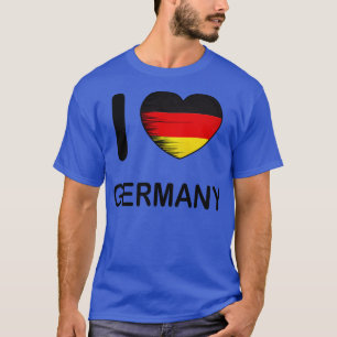 Camiseta Eu Amo A Alemanha Minha Casa Meu País 2