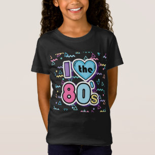 CAMISETA EU AMO A ANOS 80