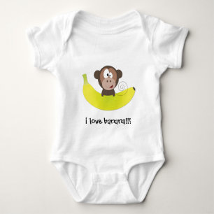 Camiseta eu amo a banana!!!