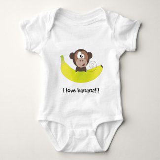 Camiseta eu amo a banana!!!