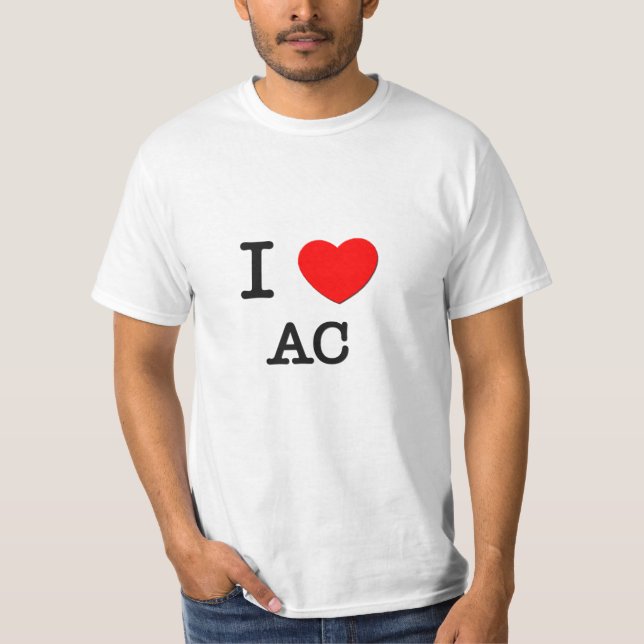 Camiseta Eu amo a C.A. (Frente)