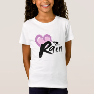 Camiseta Eu amo a chuva