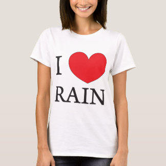 Camiseta eu amo a chuva