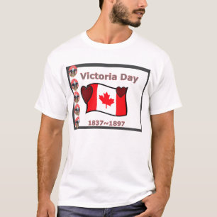 Camiseta Eu amo a coleção da coleção de Canadá