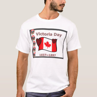 Camiseta Eu amo a coleção da coleção de Canadá