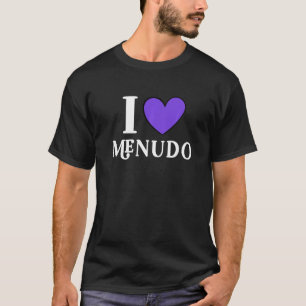 Camiseta Eu amo a Comida 11 menudo mexicana