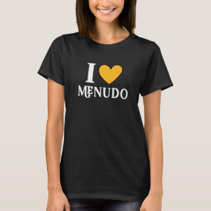 Camiseta Eu amo a Comida 15 menudo mexicana