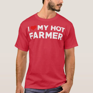 Camiseta Eu Amo A Coragem Do Casal Do Meu Quente Farmer