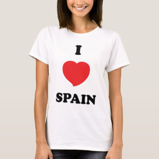 Camiseta EU AMO a espanha