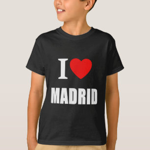 Camiseta Eu Amo A Espanha Madri Espana Sunshine Summer