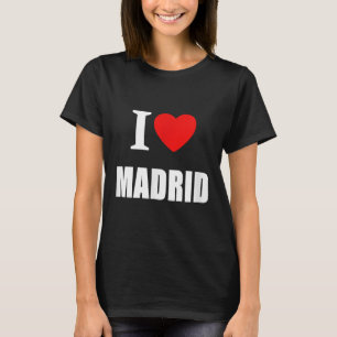 Camiseta Eu Amo A Espanha Madri Espana Sunshine Summer