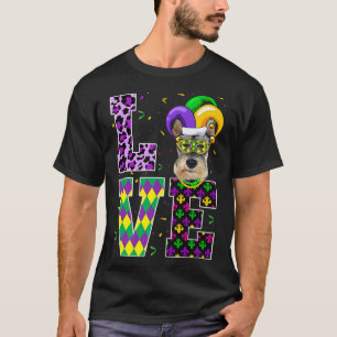 Camiseta Eu Amo A Festa Do Festival Mardi Gras Sobre O Funn