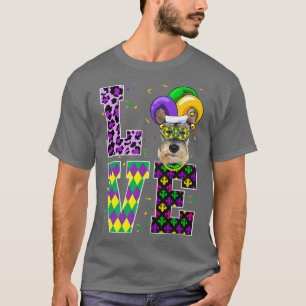 Camiseta Eu Amo A Festa Do Festival Mardi Gras Sobre O Funn
