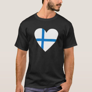 Camiseta Eu Amo A Finlândia