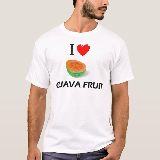 Camiseta Eu amo a goiaba (Frente)