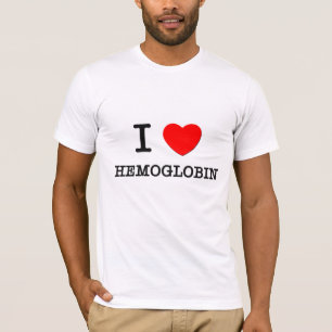 Camiseta Eu amo a hemoglobina
