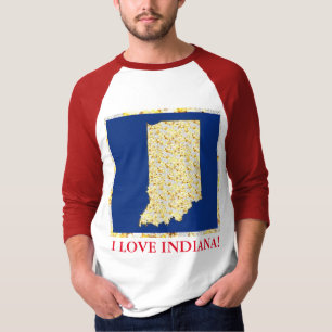 CAMISETA EU AMO A INDIANA!