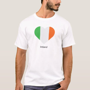 Camiseta Eu amo a Irlanda