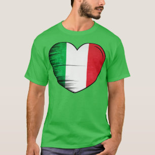 Camiseta Eu Amo A Itália Minha Casa Meu País