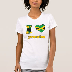 Camiseta Eu amo a Jamaica