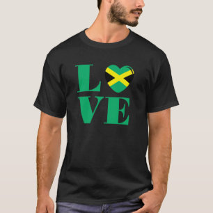 Camiseta Eu amo a Jamaica