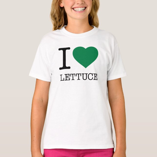 CAMISETA EU AMO A LETRA (Frente)
