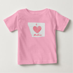 Camiseta eu amo a mãe