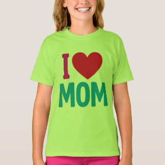 CAMISETA "EU AMO A MÃE" TSHIRT