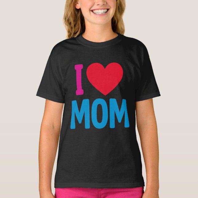 CAMISETA "EU AMO A MÃE" TSHIRT (Frente)