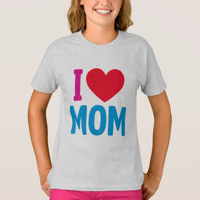 CAMISETA "EU AMO A MÃE" TSHIRT (Frente)