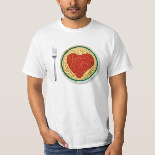 Camiseta Eu amo a massa (Frente)