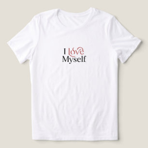 Camiseta Eu amo a mim mesmo.