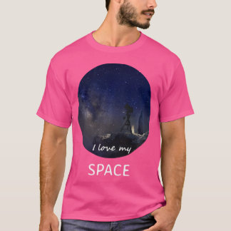 Camiseta Eu Amo A Minha Astronomia Espacial