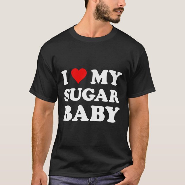 Camiseta Eu Amo A Minha Banheira De Açúcar (Frente)